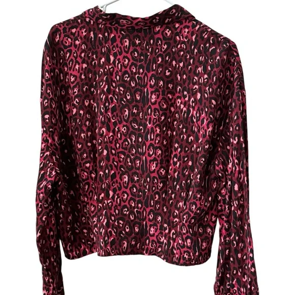 Zara women’s top NWOT animal print size large - Picture 4 of 16